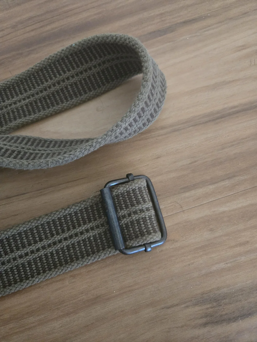 4/$15 Adjustable Olive Green Webbing Belt Strap for Men Sz 30